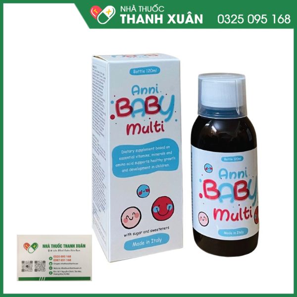 Anni BABY Multi - Tăng cường đề kháng, nâng cao thể trạng